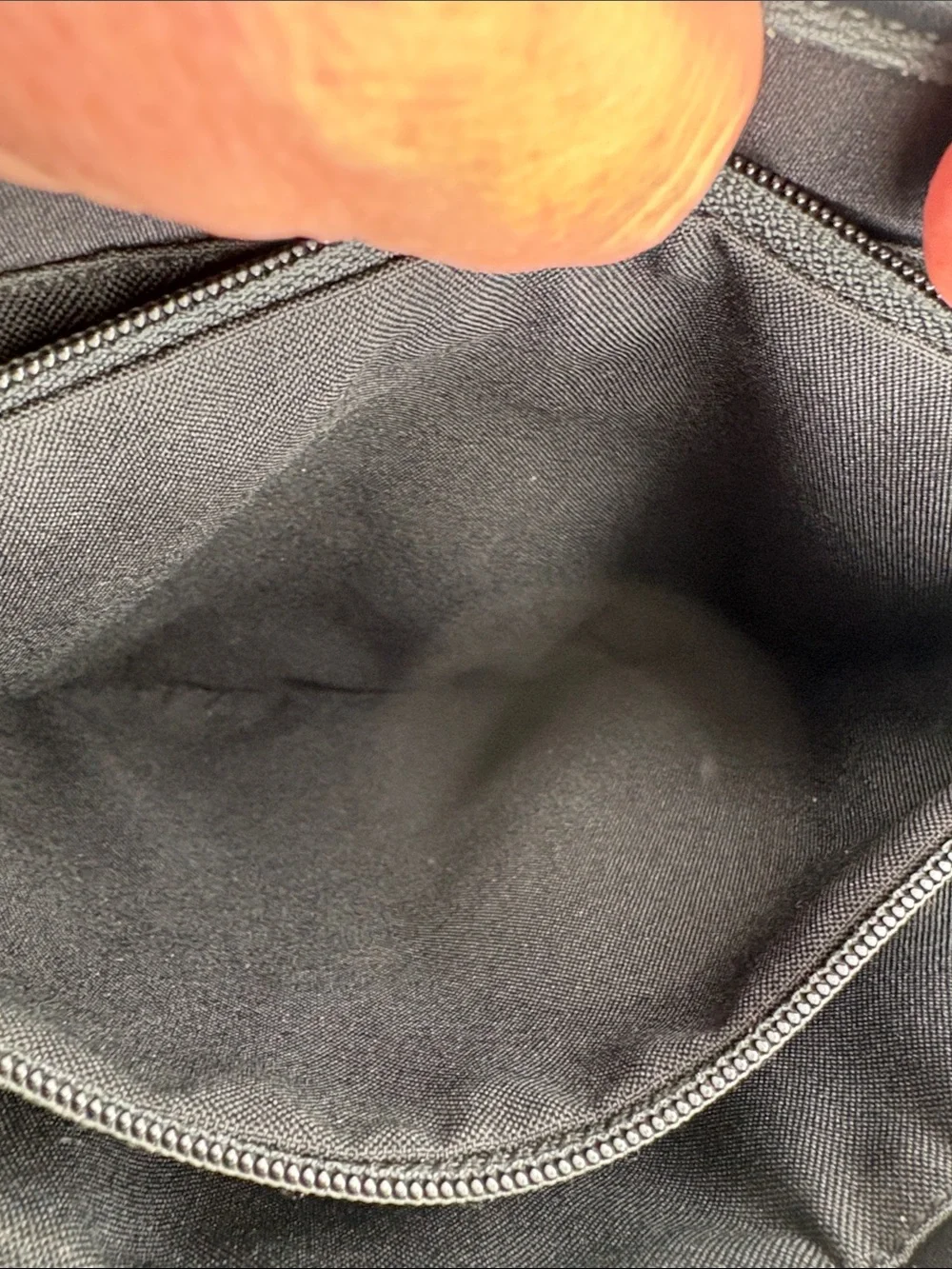 Coach Black Nylon Tote with Leather Handles